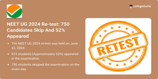 NEET UG 2024 Re-test: 750 Candidates Skip And 52% Appeared, Know State-wise Statistics
